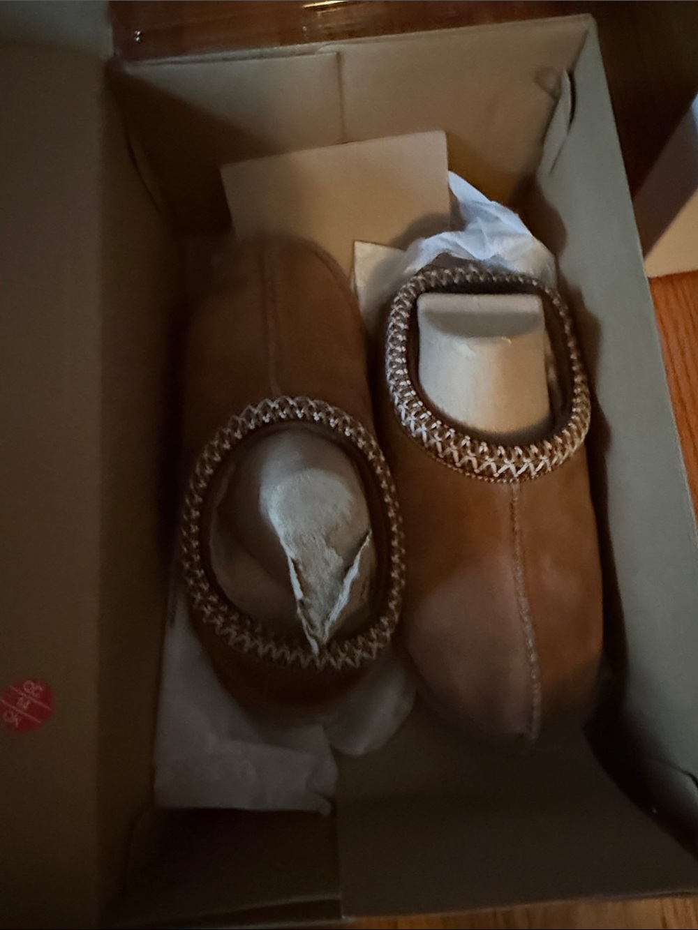 UGG Kids Chestnut Slip-On Moccasin Slippers